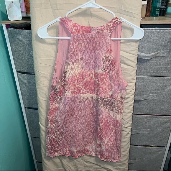 Pink I.N.C Flowy Tank Top - Picture 4 of 5